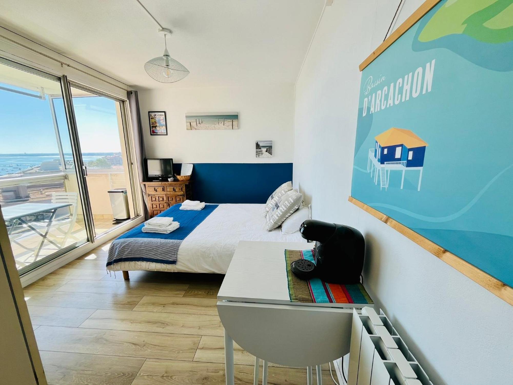Studio Vue Mer-Port Arcachon Exteriér fotografie